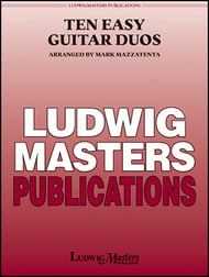 Ten Easy Guitar Duos Guitar and Fretted sheet music cover Thumbnail